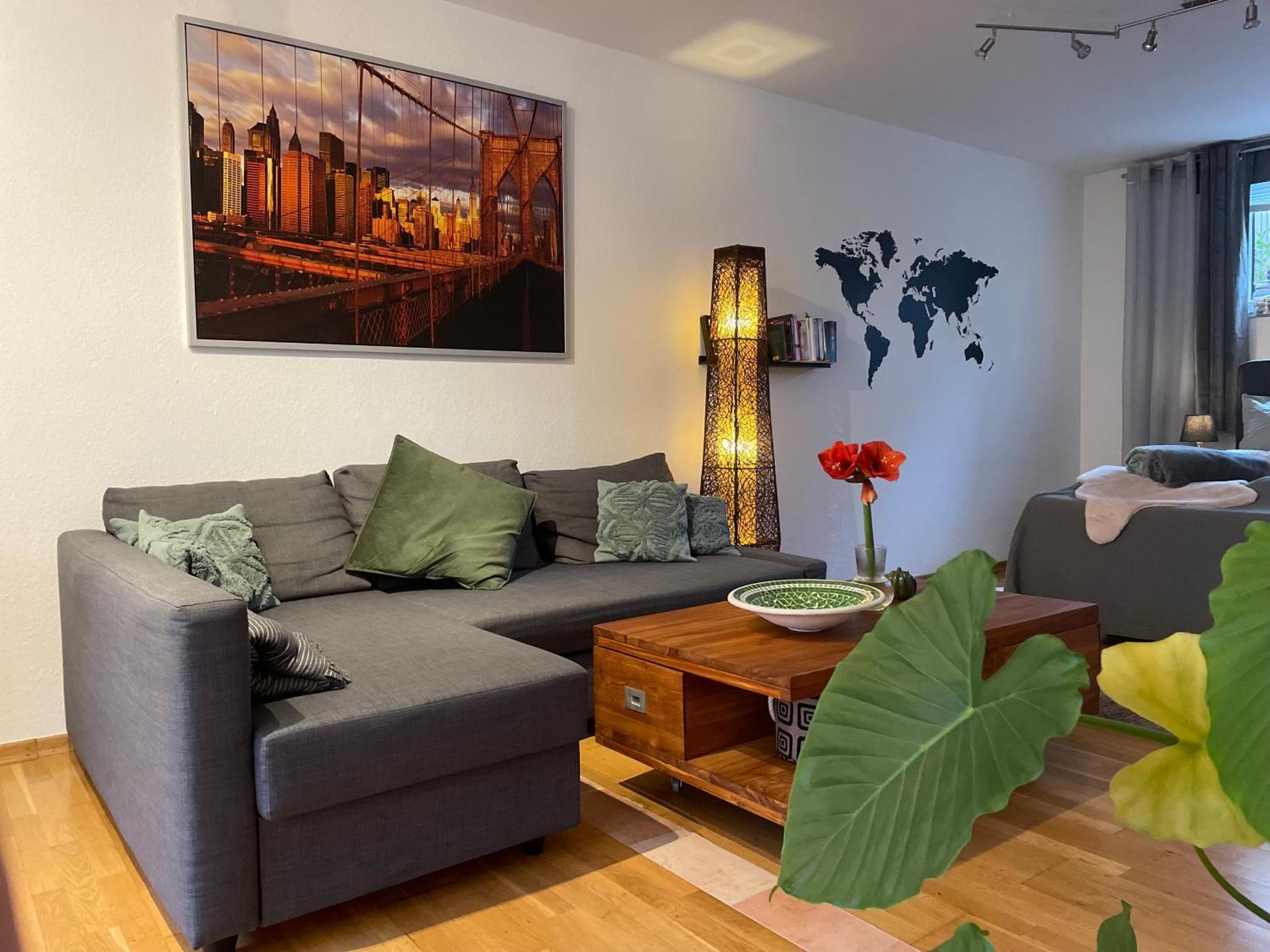Modernes Appartement Im Gruenen - Stilvoll Und Komfortabel โคโลญ ภายนอก รูปภาพ